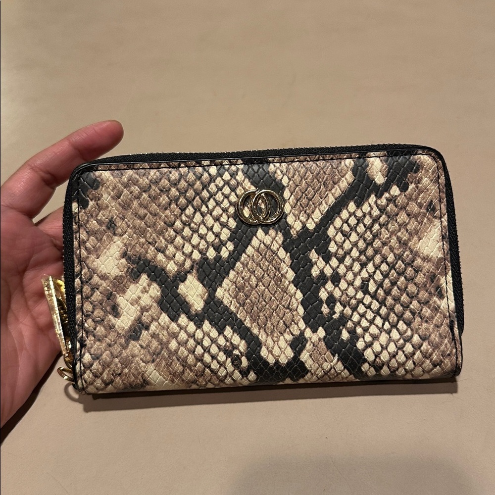 ALDO Snake Print Wallet